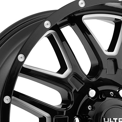 Ultra 203Bm Hunter Black Wheel With Gloss Cnc Milled Accents And Clear-Coat (0 X 9. Inches /6 X 135 Mm, 18 Mm Offset) #TOP4