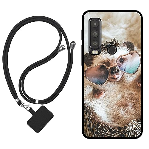 Sunrive Funda Compatible con Motorola Defy 2,Slim Fit Gel Mate Carcasa Case Bumper de Impactos y Anti-Arañazos Espalda Cover (Erizo)+1 X Correa Universal