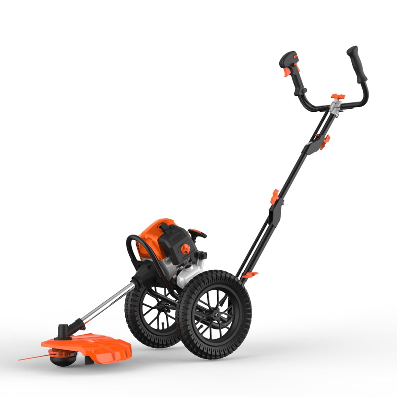 FUXTEC FX FSR162 decespugliatore a scoppio su ruote da 62 cc ruote pneumatiche