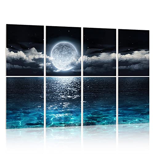 YPY 8-Pack Acoustic Panels 48x32 – Sound Absorbing Wall Art