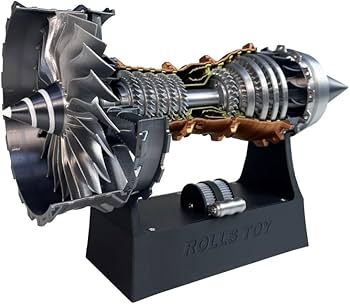 Amazon | ターボファンエンジンモデルキット、空中ターボファン航空機