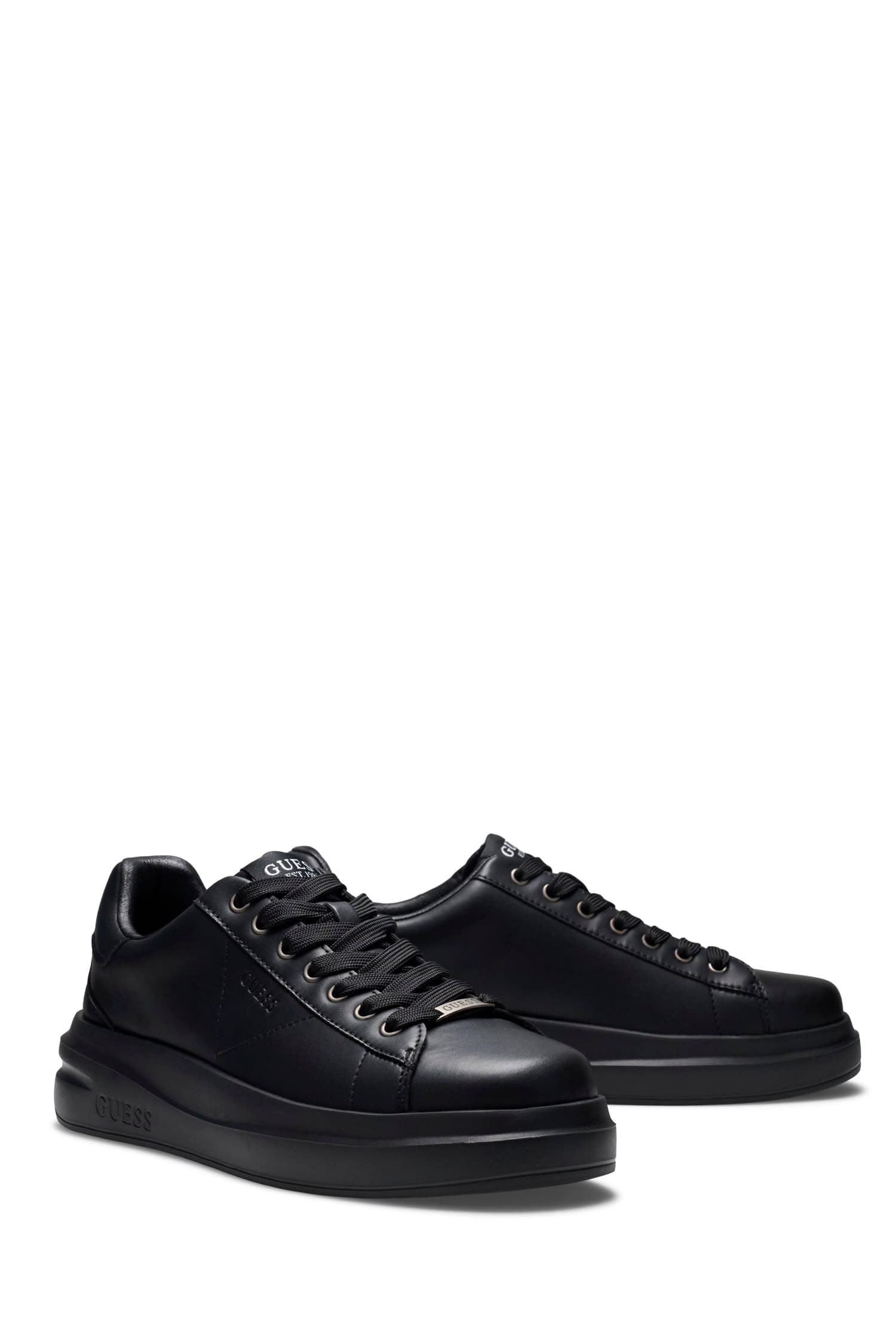 Guess Elbina - Sneaker Damen aus Leder mit Schnürung