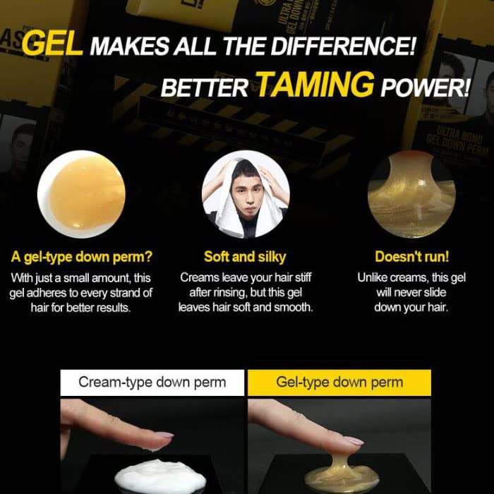 Dashu For Men Premium Ultra Bond Gel Down Perm 100 ml