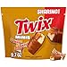 TWIX Caramel Minis Size Chocolate Cookie Bar Candy 9.7-Ounce Bag