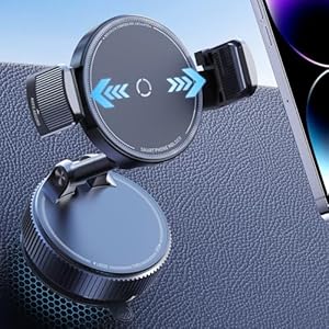 Soporte mejorado de 360° para teléfono con aspiradora de nano gel con ventosa reforzada (108 libras de succión más fuerte), soportes para teléfono celular para tu coche/gimnasio/soporte de