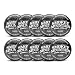 Smokey Mountain Herbal Snuff - Classic - 10-Can Box - Nicotine-Free and Tobacco-Free - Herbal Snuff - Great Tasting & Refreshing Chewing Tobacco Alternative