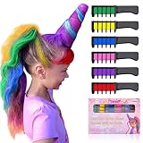 Hair Chalk for Girls,Temporary Hair Color Accessories Toy Gifts for Kids,Girls Hair Accessories Hair
