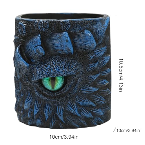Pot de fleurs oeil de dragon pour sublimer votre étagère de bureau