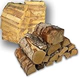 Scheitlänge ca. 30cm 30 kg Birke TROCKEN Holz 30cm Brennholz Kaminholz Lagerfeuer Feuerholz (2X 15kg Sack)