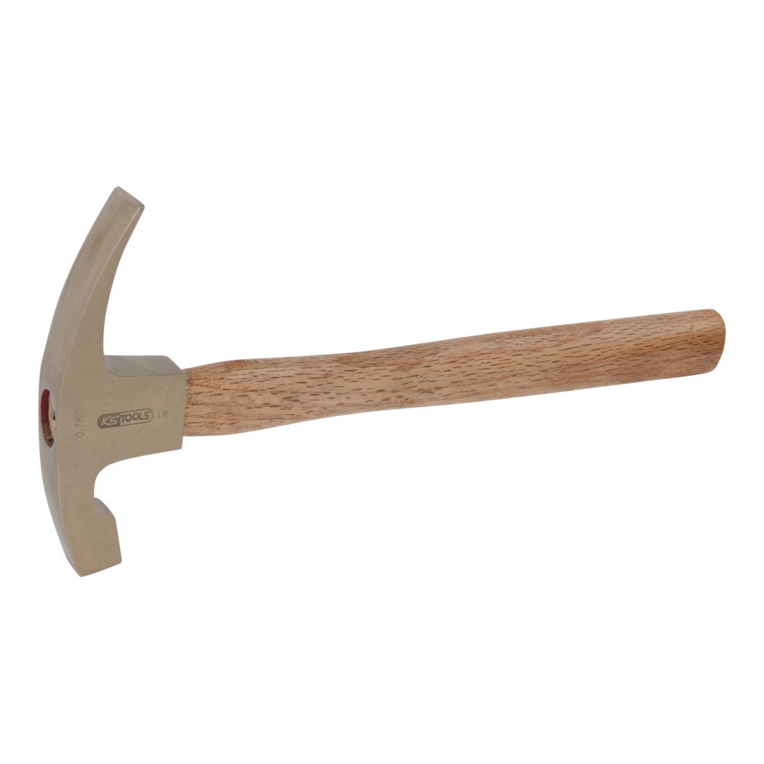 KS Tools 963.2163 BRONZEplus Martello per muratori, 700g