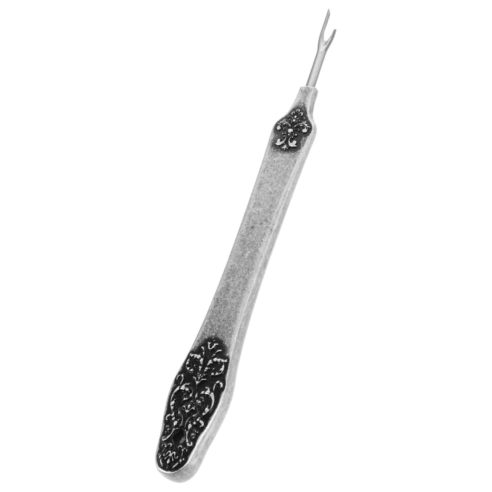 Operitacx 4 Stück Nahttrenner Metall Vintage Design Fadenschneider für Präzises Auftrennen von Nähten Handliches Nähwerkzeug für Unterwegs Langlebig und Praktisch für Anfänger