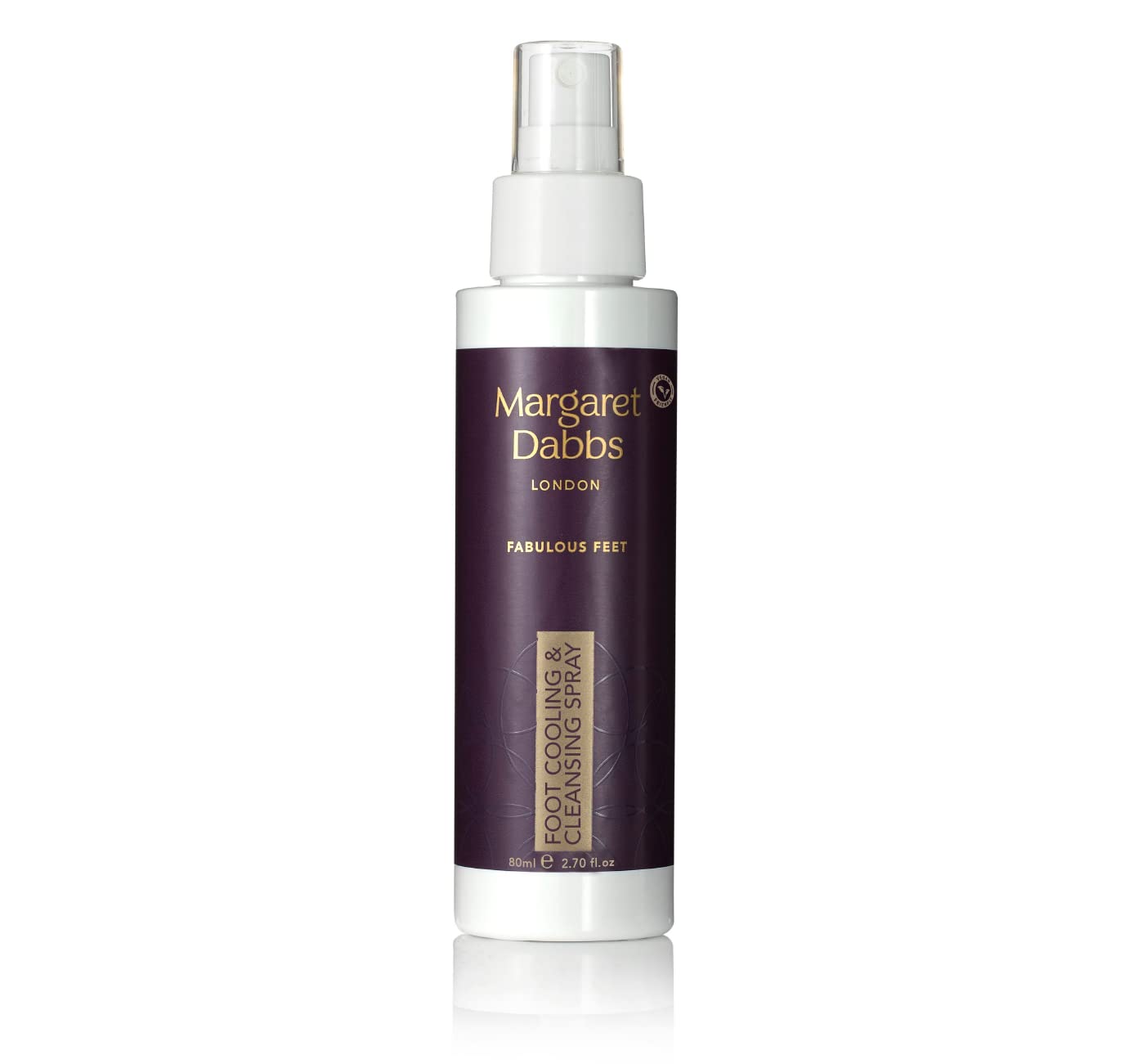 Margaret DabbsFabulous Feet Foot Cooling and Cleansing Spray Relieves Tired and Aching Feet 80ml