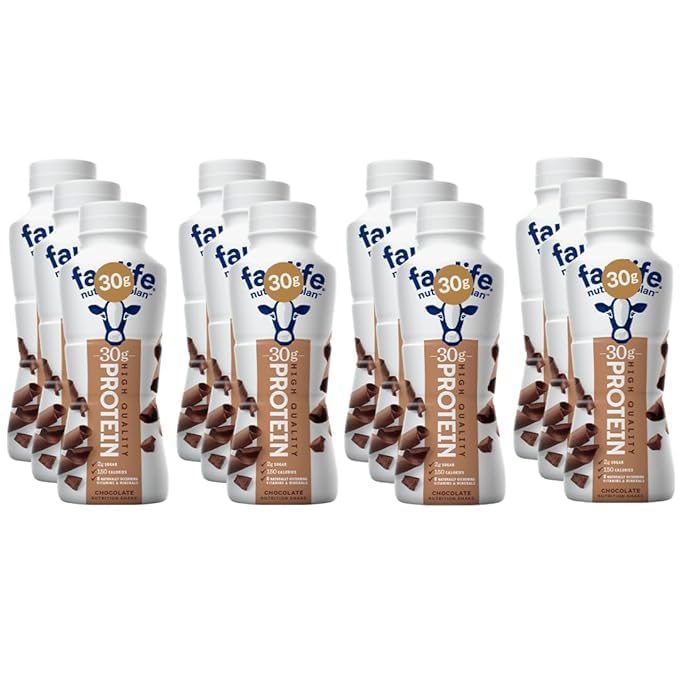 Nutrition Plan High Protein Chocolate Shake 30g 12 PACK