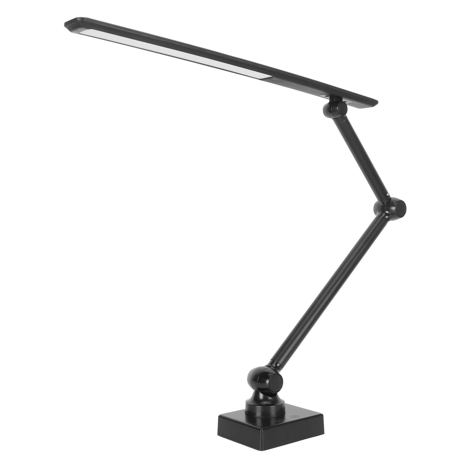Lampa Biurkowa LED, Lampa Stołowa ładowana Przez USB, Sterowanie Dotykowe 3 Kolory Ochrona Oczu Czas Lampka Biurkowa, do Sypialni Studium Spanie