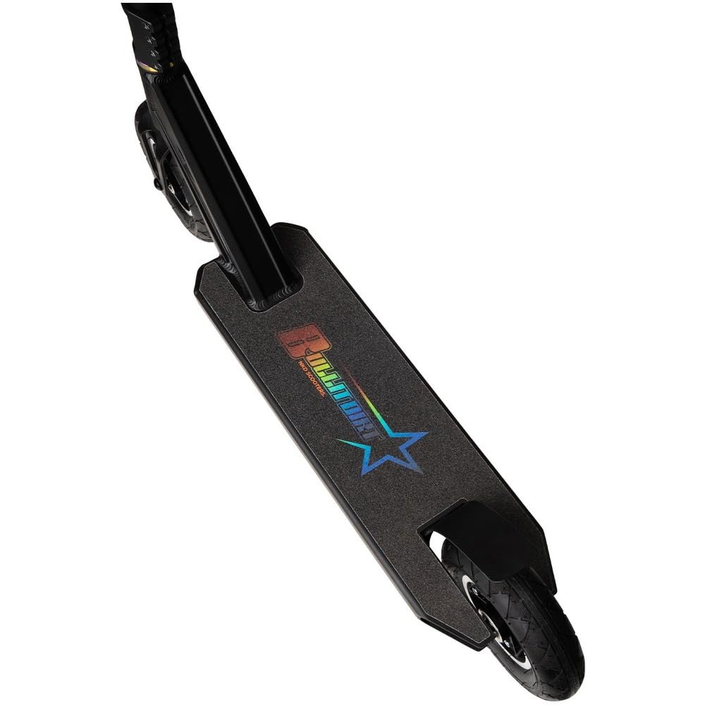 NKD Trottinette Stunt Bullit Dirt | Roues gonflables 200 mm | Aluminium 6061 Durable | Conçue pour Durer | Roulements ABEC-9 | Guidon Rotatif à 360°
