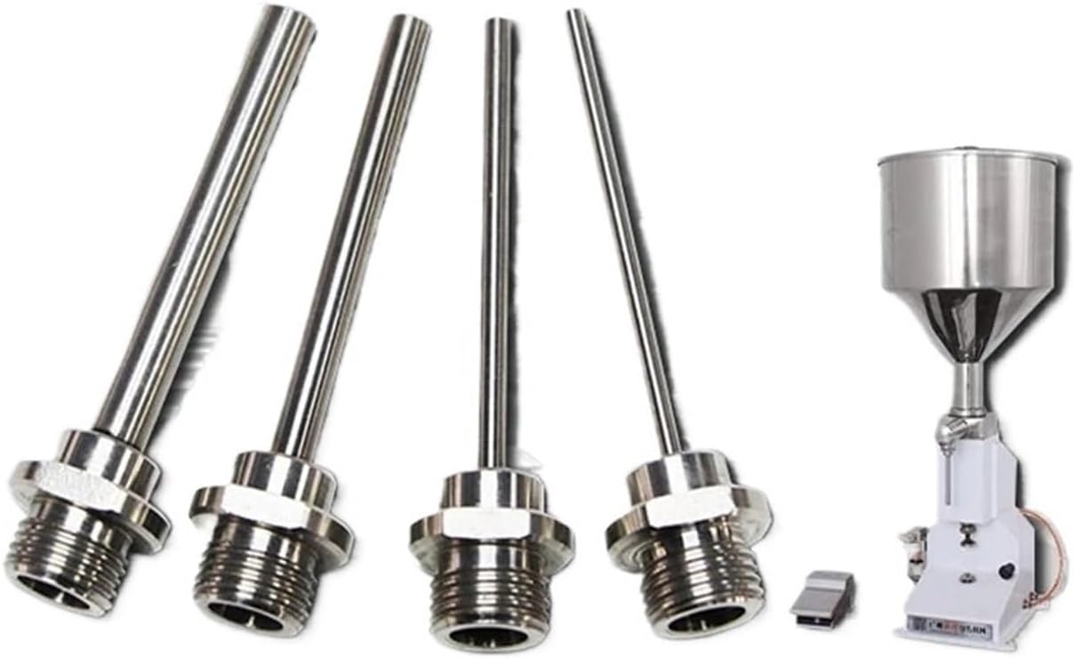 A03/A02 Stainless Steel Filling Nozzle for Manual Machine Accessoreis Diameter 2mm 3mm 4mm 5mm 6mm 8mm 10mm 12mm