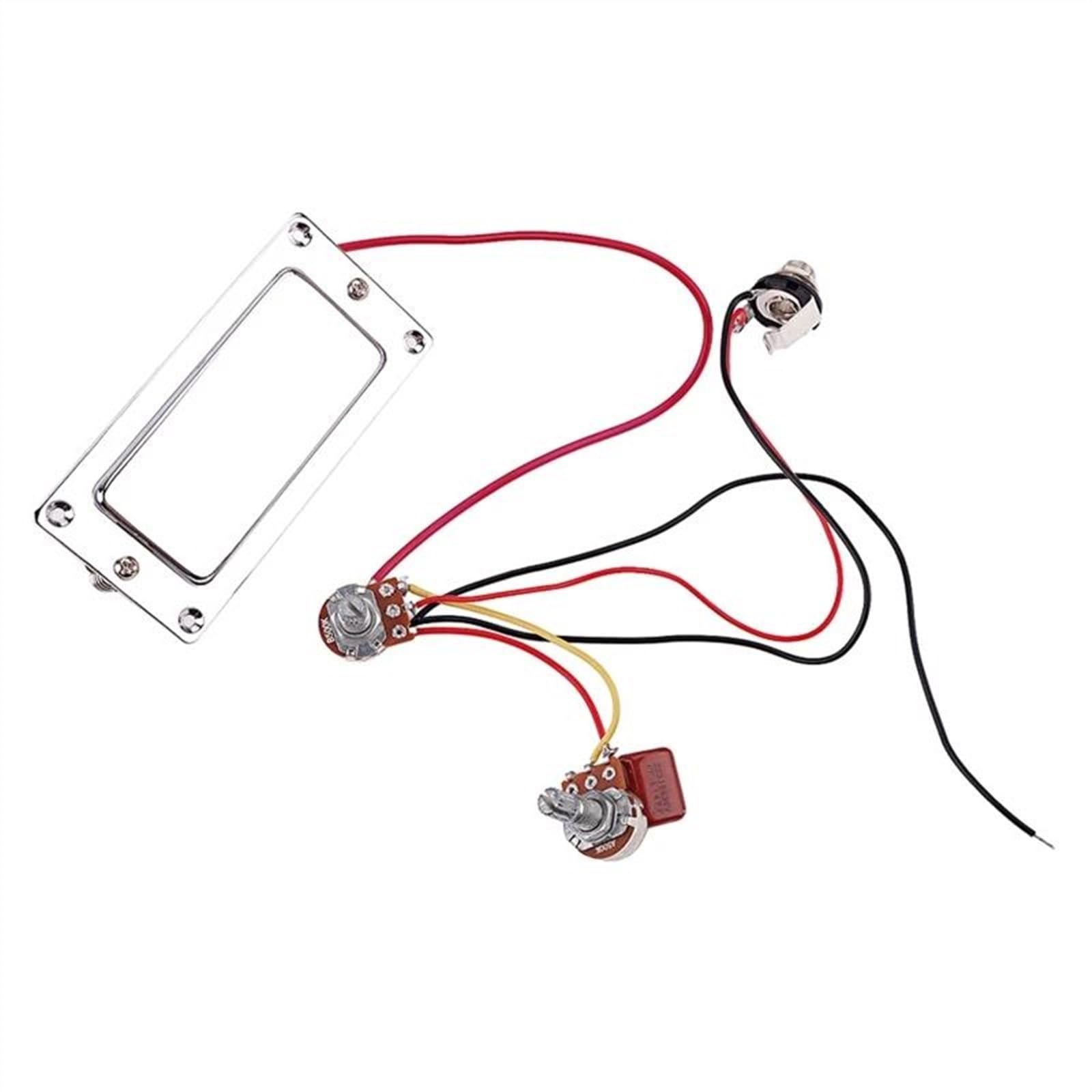 Pastilla De Guitarra Con Volumen Y Tono Piezas De Repuesto Para Guitarra Eléctrica Doble Bobina Precableada
