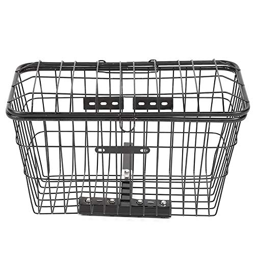 Scooter Basket Zubehör Hinterer Korb Klappbare Detchable Vordertasche Hinten Hängender Fahrradkorb Fahrradtasche Gepäckträger für Mountainbike-Zubehör