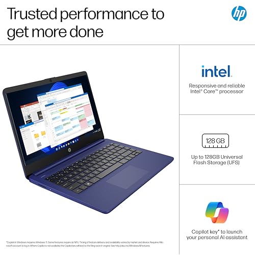 HP 14" Laptop Intel N150 4GB RAM 128GB UFS Review UK (2026) | 14-dq6002sa Tested
