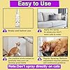HYWMLY Cat Deterrent Spray,5 Fl Oz Natural Safe Cat Spray for Indoor & Outdoor,Effective Training Aid for Furniture,Sofas,Rugs,Yellow #4