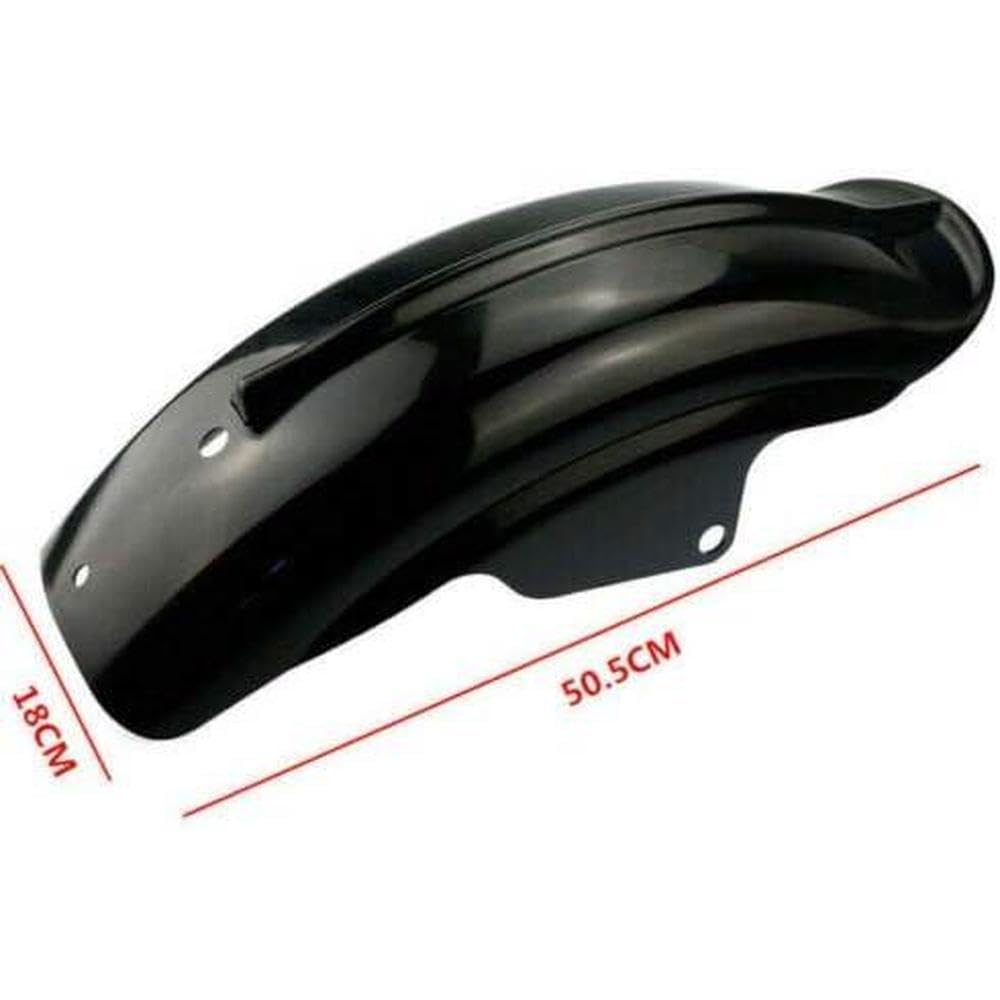 Baceyong - Garde-boue arrière de moto avec protège-boue compatible avec les modèles Sportster 1994-2003 883 883R 1200 compatible avec les motos chopper et cruiser