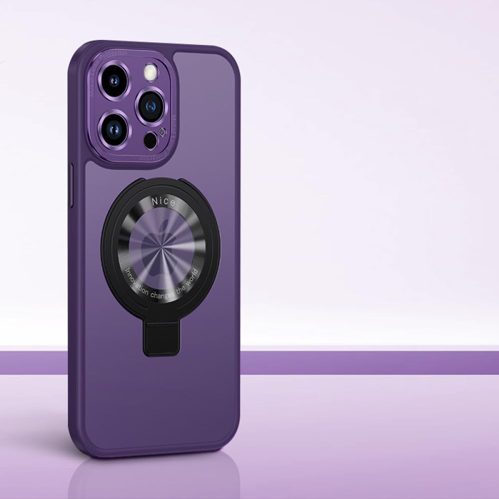Étui de protection d'objectif anti-rayure avec support violet