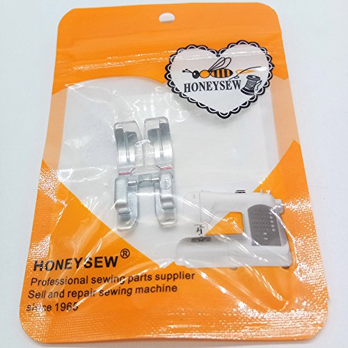HONEYSEW Snap On Fancy Stitch Foot 6mm para máquinas de coser Pfaff miniatura 4