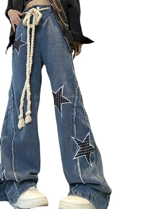 Y2K Aesthetic Cargo Track Pants, Cyber Fairy Grunge Pants,Wide Leg Korean Trousers Joggers,Casual Kpop Pants