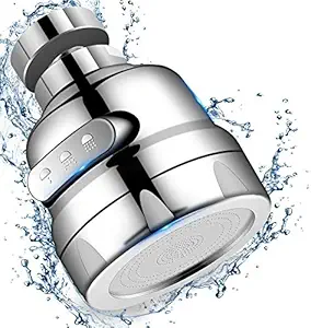 Dhruv Mart Stainless Steel Flexible 360 Degree Rotating Water Saving Faucet |Faucet for Kitchen Sink Water Faucet Sprayer Flexible Tap Extension for Kitchen Sink