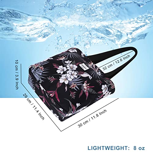 Tote Bag with Zipper for Women Inside Mesh Pocket Heavy Duty Casual Anti-water Cloth Travel Shoulder Handbag2