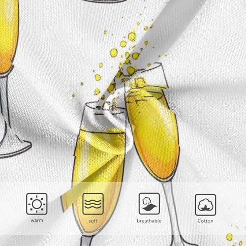 Girls Underwear Toddler 2t Cotton Panties for Girl Durable Underpants Briefs Champagne Yellow Wine3