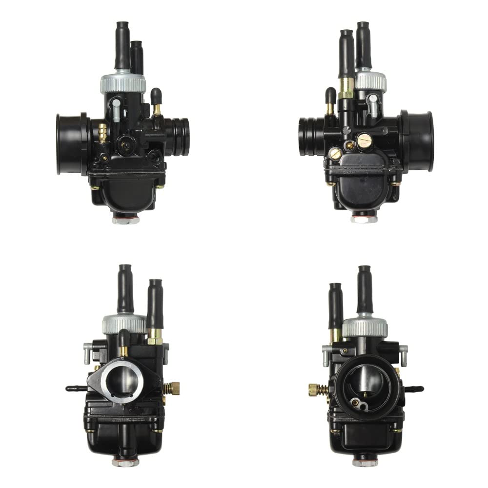 Carburador De Motocicletas, Adecuado para Yamaha Puch Zuma Scooter 17mm 19 Mm 21mm 50cc 90cc BWS100 Carburador Repuesto Moto(Negro,17mm)