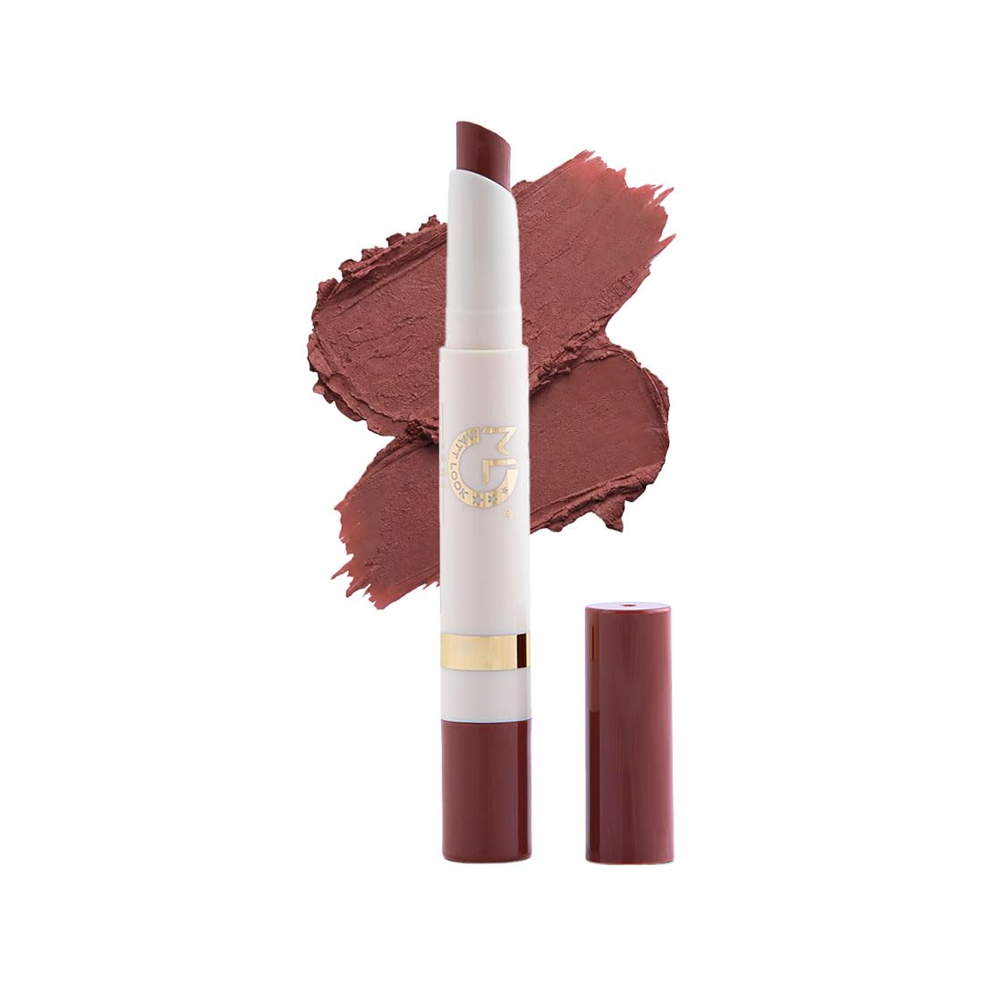 MATT LOOK Velvet Smooth Non Transfer Matte lipstick|Long Lasting|Waterproof|Crayon Lipstick|Smudge Proof & Long Stay on Lip Color|One Swipe Application|Available in 30 Vibrant Shades-Rust (2g)-image-26