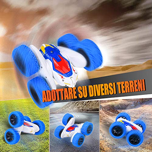 RXYYOS Macchina Telecomandata per Bambini 4WD 360°...