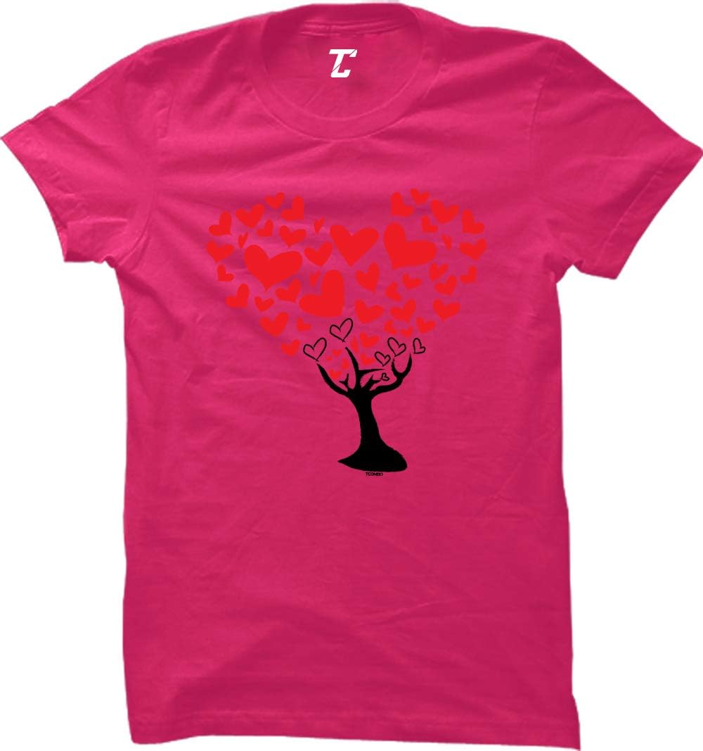 Heart Tree - Valentine's Day Love Women's T-Shirt