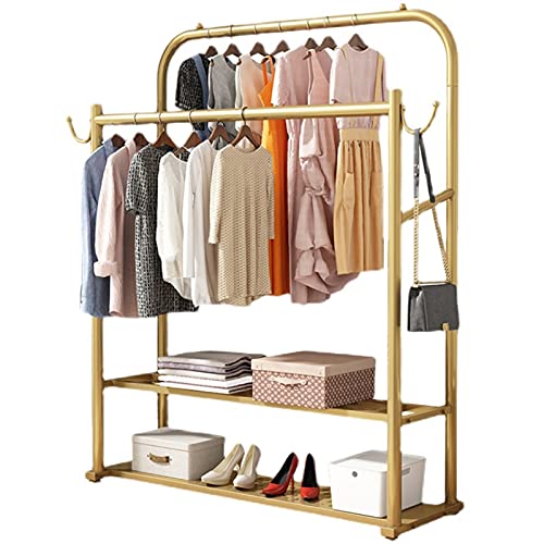 Garde-Robe Portable dorée de 100 cm pour organiser votre chambre avec style
