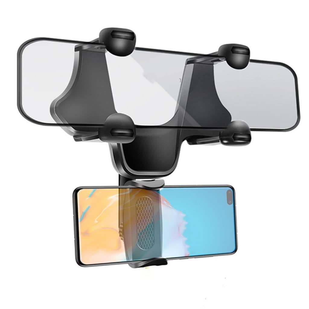 Supporto Telefono Supporto Universale per Smartphone per Auto Specchietto retrovisore per Telefono Cellulare Accessori per Decorazioni per Auto