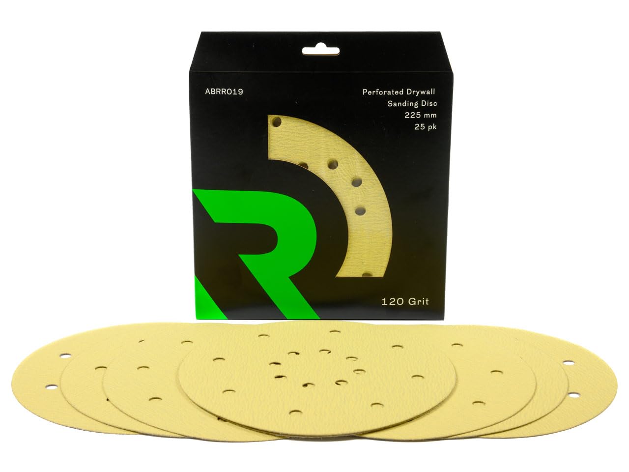 Rika Rikä Abrr019 Drywall Sanding Disc Perforated 225Mm 120 Grit 25Pk