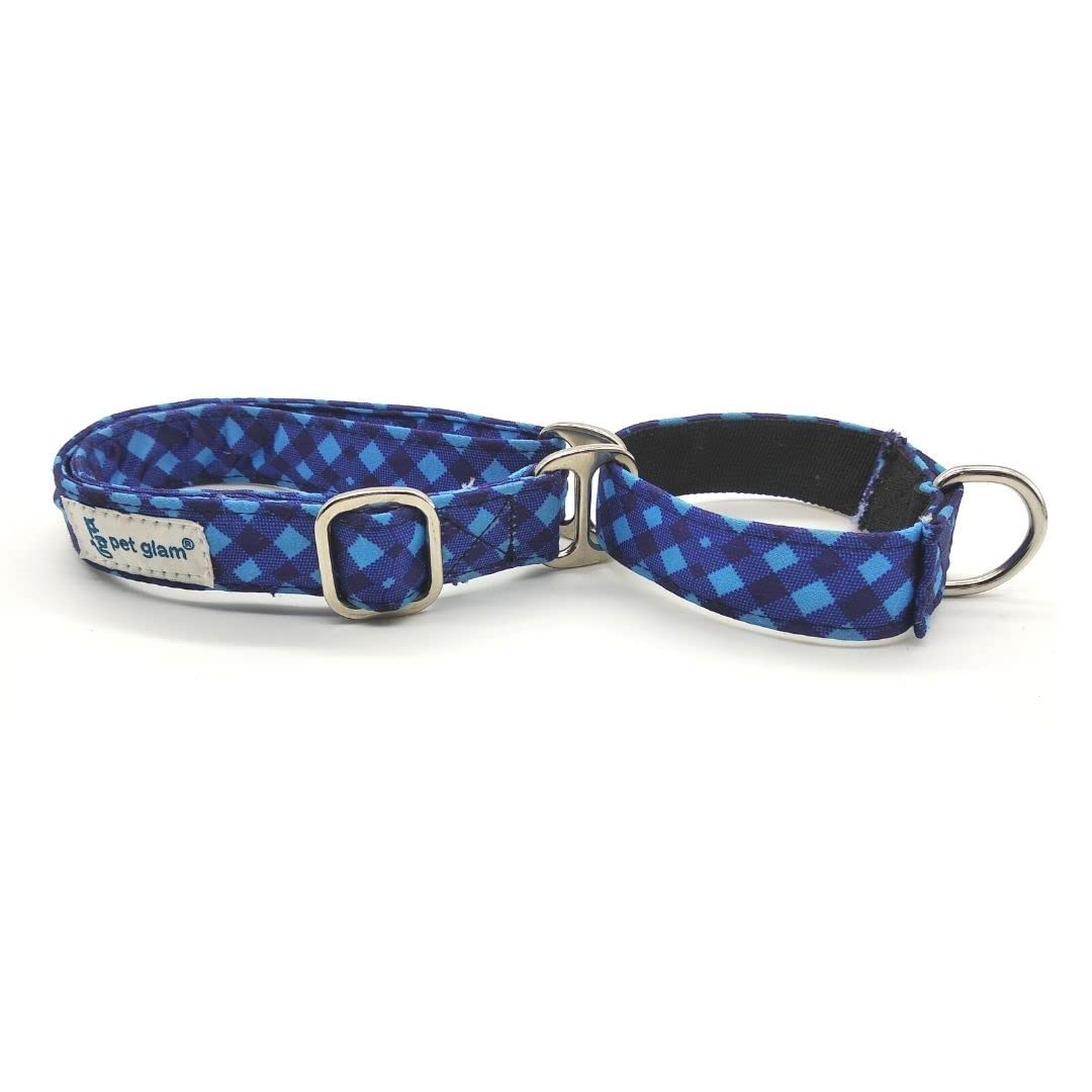 Pet Glam Martingale Dog Collar-Bailey Blue X-Large (B09P4B44GZ) Amazon Price History, Amazon Price Tracker