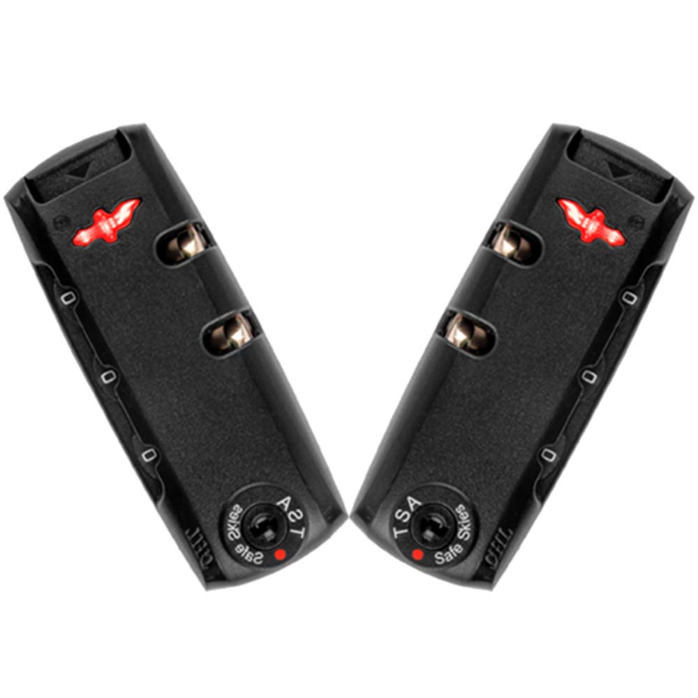 Mnuvxzaewf Black Combination Lock,Travel, Set Of A Pair S026# Password Lock Replacement Suitcases/Luggage For Suitcase Pull Rod