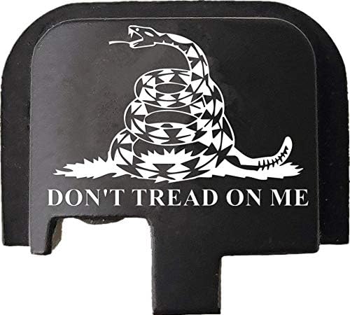 Miniatura 1 de Placas de deslizamiento traseras de aluminio grabadas con láser, compatibles con accesorios GlockTaurusS&WSig SauerSpringfieldCZRugerKahr, elija sus