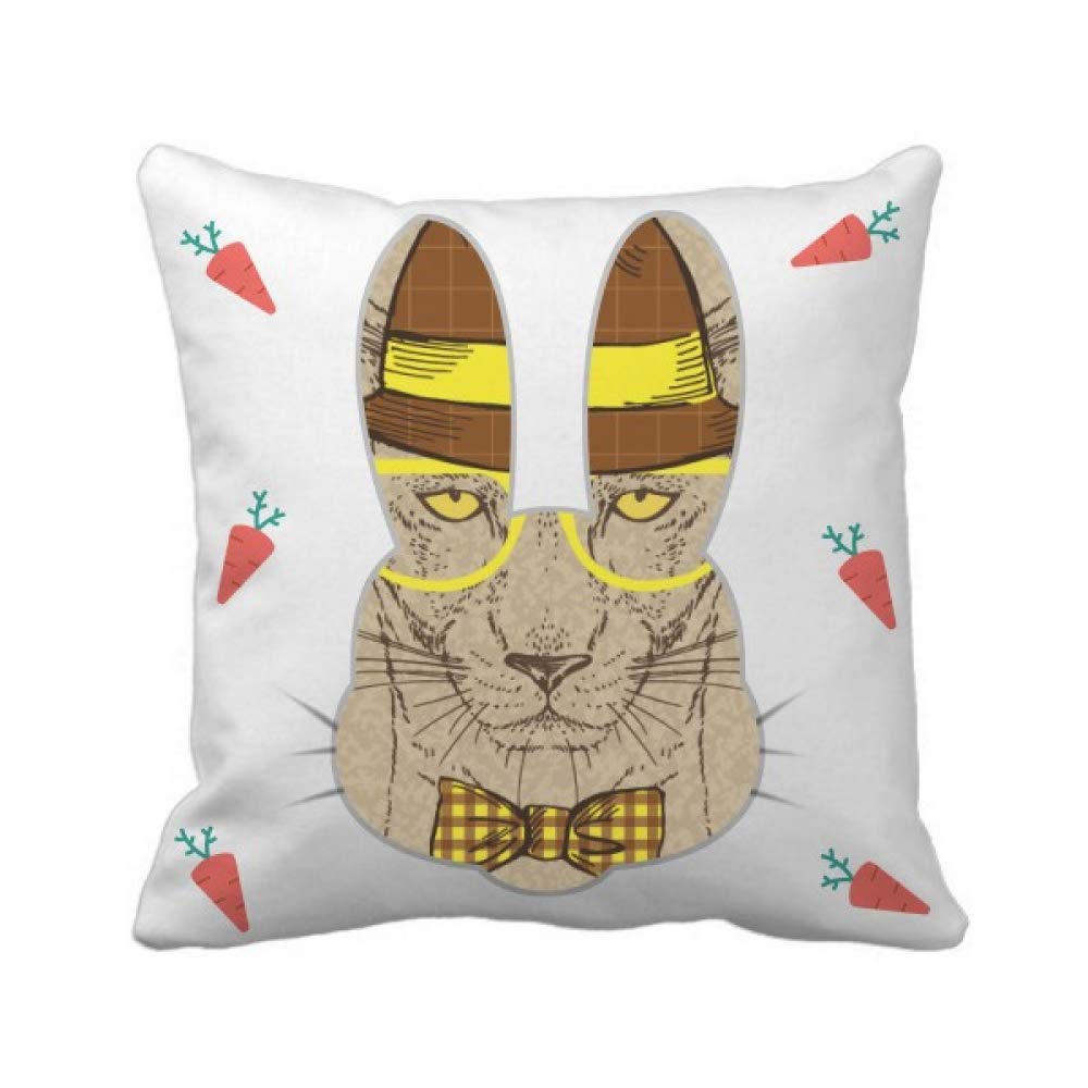 Housse de coussin carrée léopard pour décorer un canapé moderne