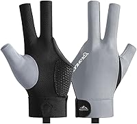 Vista 8 de Guante de Billar para Mano Izquierda, Guante de Billar, Guantes de Billar para Mano Izquierda de 3 Dedos, Guante Deportivo de Taco de Snooker Tallas
