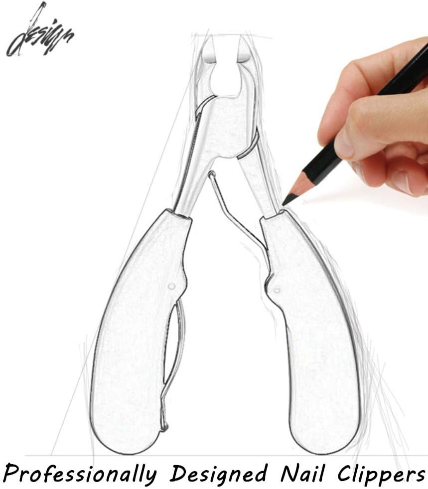 Toenail Clippers for Thick or Ingrown Toenails - Image 3