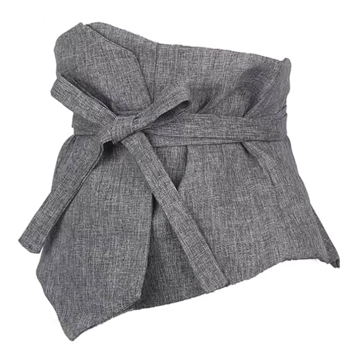 Versatile Knitted Shirt Dress Suit Slimming Waist Wide Belt Dress Belt Waistband Decorative for Dresses and Coats