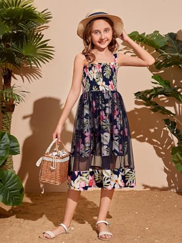 Image of TAGAS Dress for Girls Knee Length II Baby Girl Dress|| Frock for Girl |Girl Floral Sundress|Kids Frock|