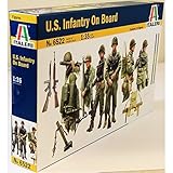 Figurines militaires maquette plastique, échelle 1:35, à assembler.