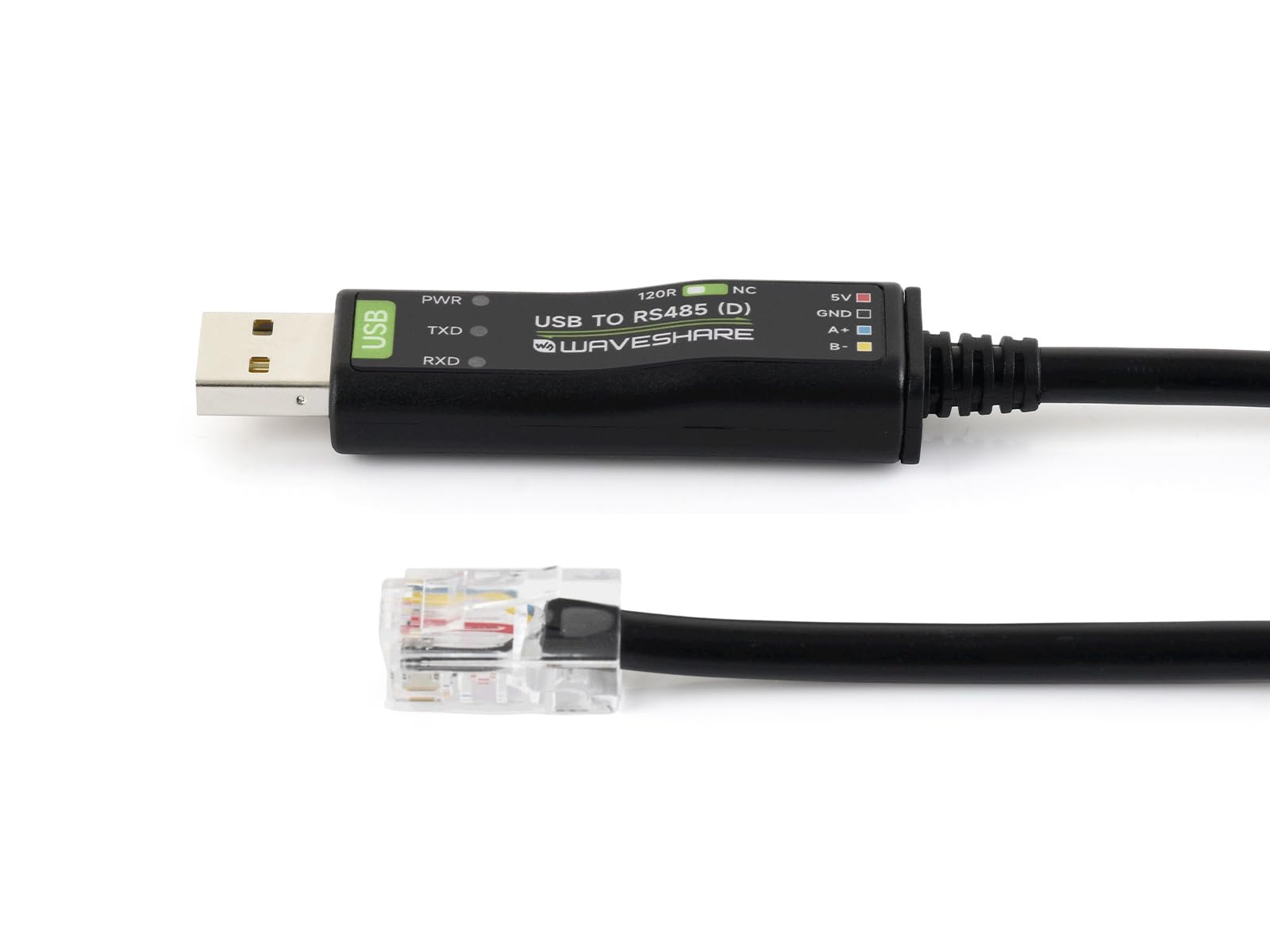 waveshare USB to RJ45 Single-Channel RS485 Isolated Bidirectional Converter