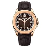 FTEOXLC Orologio meccanico automatico di modo 40MM per gli uomini 8215 Mov't Sapphire Crystal Orologio da polso sportivo, V 4, Sportivo