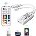 Produktbild WiFi RGB LED Controller, Smart Magic Home LED Strip Controller, kompatibel mit Alexa/Google Assistant Android/iOS 5V-24V 28V Für alle 3528 5050 2835 led strip stripe